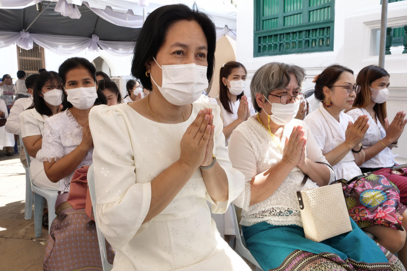 พิธีอธิษฐานจิตมวลสาร แผ่นจาร และแผ่นดวงชะตา 