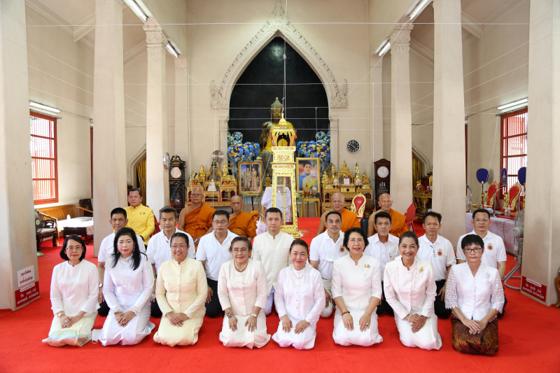 พิธีอธิษฐานจิตมวลสาร แผ่นจาร และแผ่นดวงชะตา 