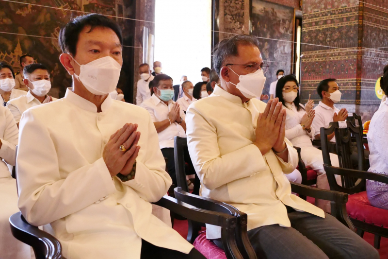  พิธีอธิษฐานจิตมวลสาร แผ่นจาร และแผ่นดวงชะตา