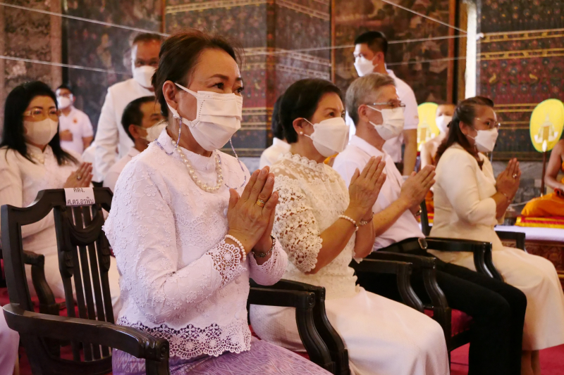  พิธีอธิษฐานจิตมวลสาร แผ่นจาร และแผ่นดวงชะตา