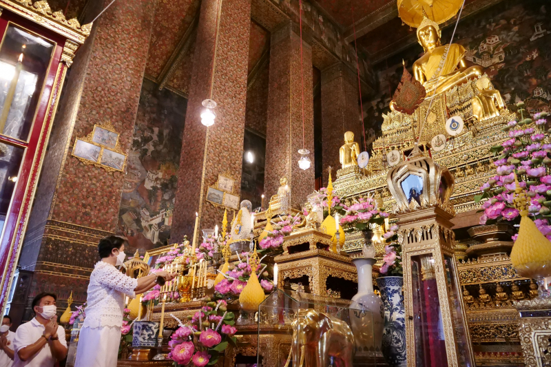  พิธีอธิษฐานจิตมวลสาร แผ่นจาร และแผ่นดวงชะตา