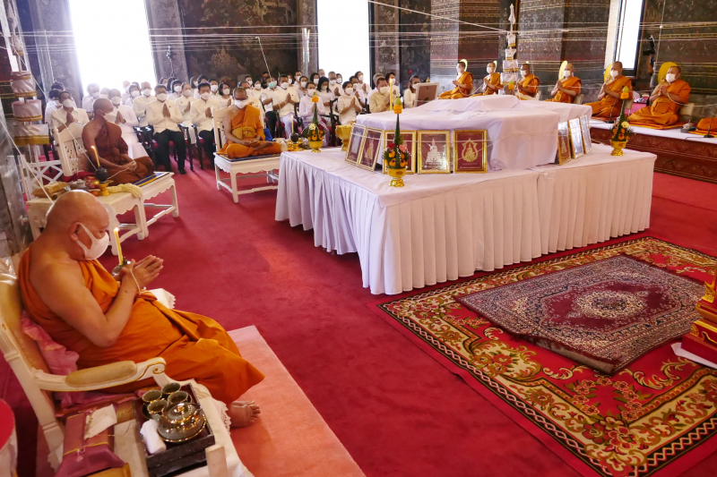  พิธีอธิษฐานจิตมวลสาร แผ่นจาร และแผ่นดวงชะตา