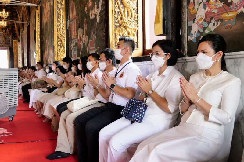 พิธีอธิษฐานจิตมวลสาร แผ่นจาร และแผ่นดวงชะตา 