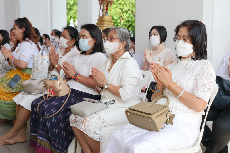 พิธีอธิษฐานจิตมวลสาร แผ่นจาร และแผ่นดวงชะตา 