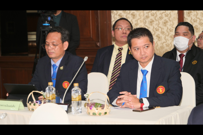 พิธีลงนามบันทึกข้อตกลงความร่วมมือด้านการตรวจสอบด้วยวิธีการทางอิเล็กทรอนิกส์