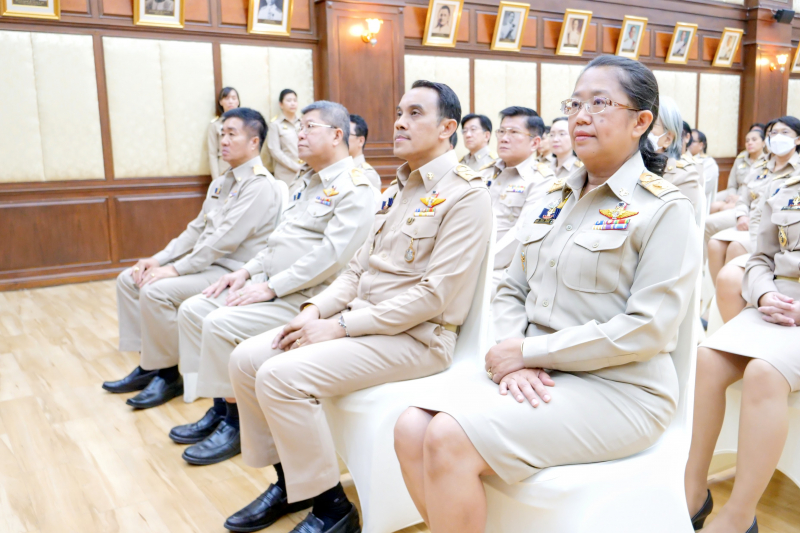 พิธีแสดงกตเวทิตาจิตในโอกาสครบวาระดำรงตำแหน่งกรรมการตรวจเงินแผ่นดิน  