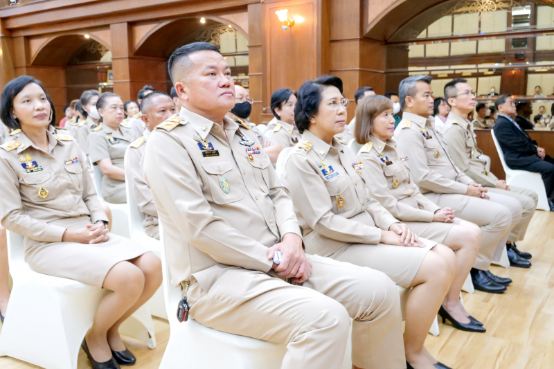 พิธีแสดงกตเวทิตาจิตในโอกาสครบวาระดำรงตำแหน่งกรรมการตรวจเงินแผ่นดิน  