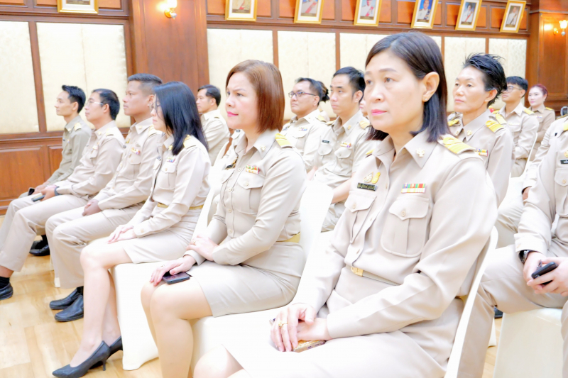 พิธีแสดงกตเวทิตาจิตในโอกาสครบวาระดำรงตำแหน่งกรรมการตรวจเงินแผ่นดิน  