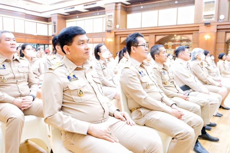 พิธีแสดงกตเวทิตาจิตในโอกาสครบวาระดำรงตำแหน่งกรรมการตรวจเงินแผ่นดิน  