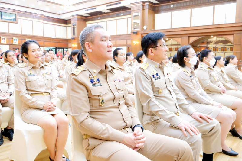 พิธีแสดงกตเวทิตาจิตในโอกาสครบวาระดำรงตำแหน่งกรรมการตรวจเงินแผ่นดิน  