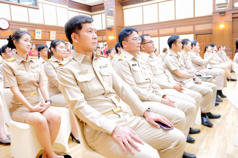 พิธีแสดงกตเวทิตาจิตในโอกาสครบวาระดำรงตำแหน่งกรรมการตรวจเงินแผ่นดิน  