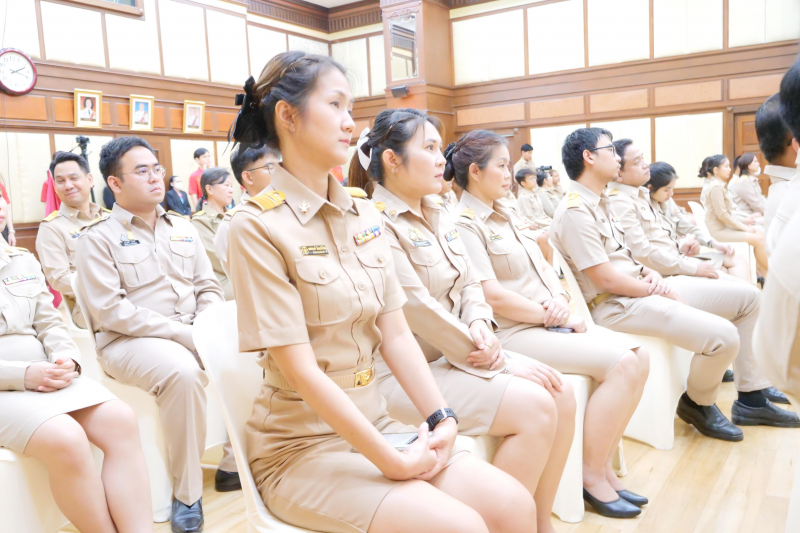 พิธีแสดงกตเวทิตาจิตในโอกาสครบวาระดำรงตำแหน่งกรรมการตรวจเงินแผ่นดิน  