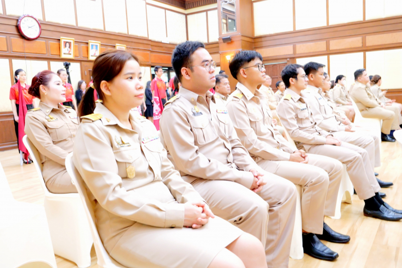 พิธีแสดงกตเวทิตาจิตในโอกาสครบวาระดำรงตำแหน่งกรรมการตรวจเงินแผ่นดิน  