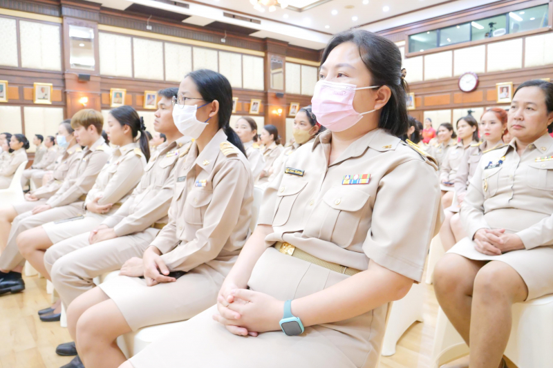 พิธีแสดงกตเวทิตาจิตในโอกาสครบวาระดำรงตำแหน่งกรรมการตรวจเงินแผ่นดิน  