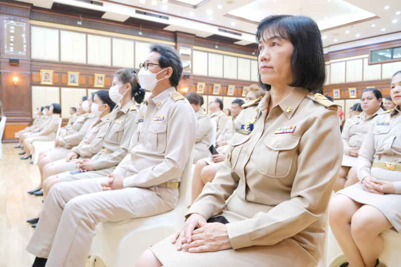 พิธีแสดงกตเวทิตาจิตในโอกาสครบวาระดำรงตำแหน่งกรรมการตรวจเงินแผ่นดิน  