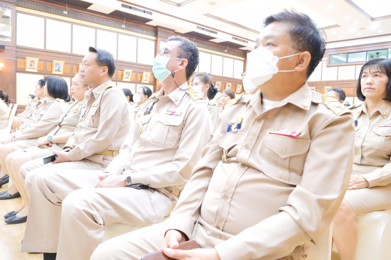 พิธีแสดงกตเวทิตาจิตในโอกาสครบวาระดำรงตำแหน่งกรรมการตรวจเงินแผ่นดิน  