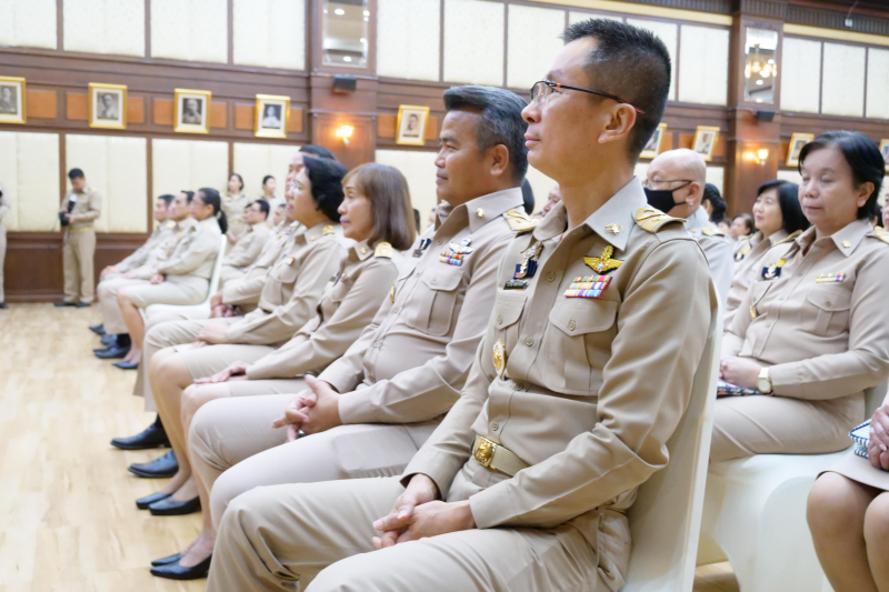 พิธีแสดงกตเวทิตาจิตในโอกาสครบวาระดำรงตำแหน่งกรรมการตรวจเงินแผ่นดิน  