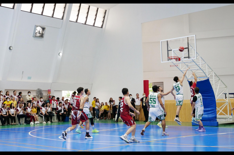 พิธีเปิดการแข่งขันกีฬาบาสเกตบอล