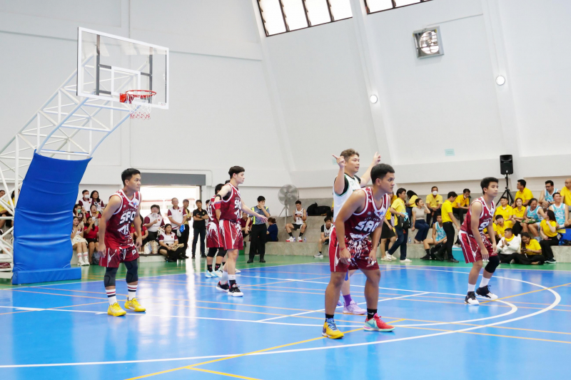 พิธีเปิดการแข่งขันกีฬาบาสเกตบอล