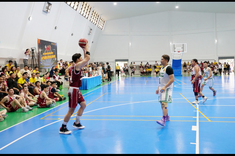 พิธีเปิดการแข่งขันกีฬาบาสเกตบอล