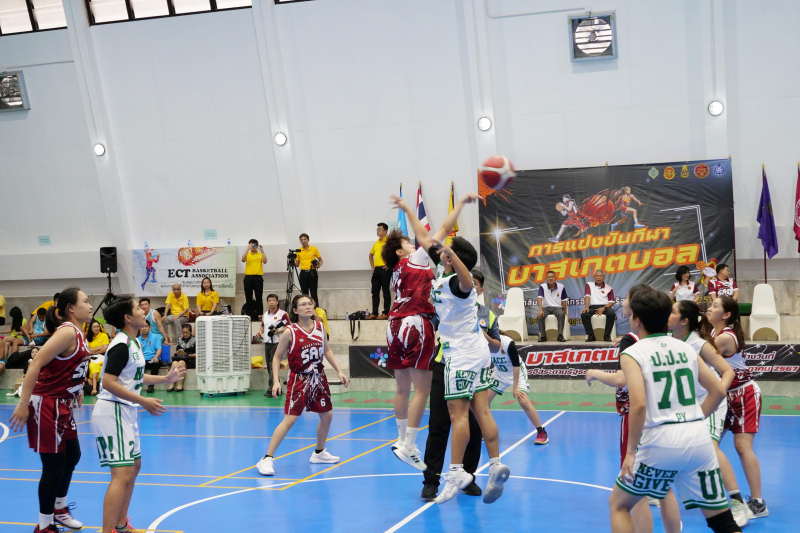 พิธีเปิดการแข่งขันกีฬาบาสเกตบอล