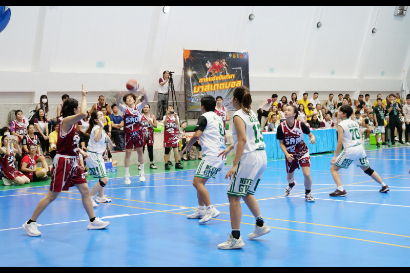 พิธีเปิดการแข่งขันกีฬาบาสเกตบอล