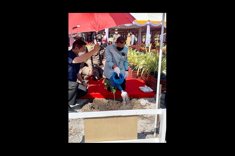 พิธีเปิดอาคารที่ทำการสำนักตรวจเงินแผ่นดินจังหวัดสกลนคร