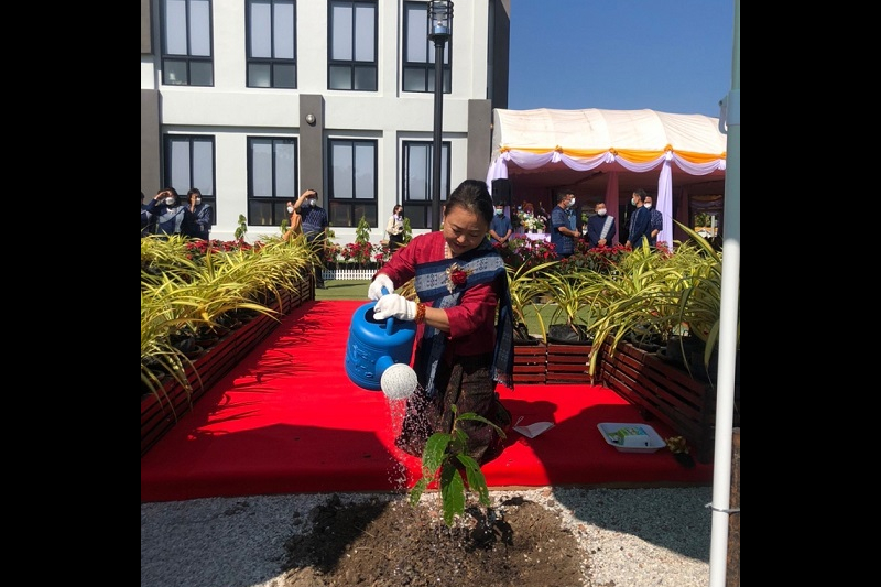 พิธีเปิดอาคารที่ทำการสำนักตรวจเงินแผ่นดินจังหวัดสกลนคร