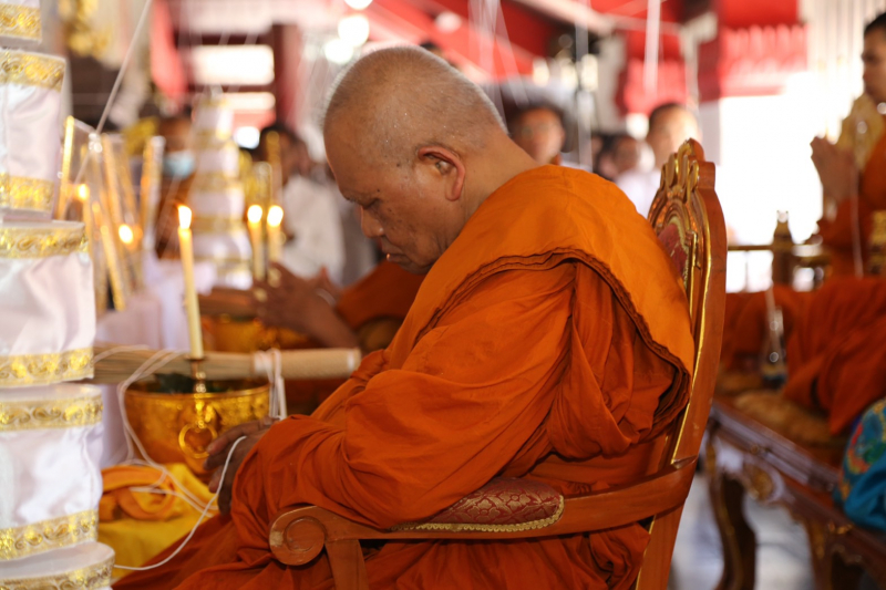 พิธีอธิษฐานจิตมวลสาร แผ่นจาร และแผ่นดวงชะตา พระพุทธโสธร รุ่น มงคลแผ่นดิน 108 ณ วัดพระมหาธาตุ วรมหาวิหาร จังหวัดนครศรีธรรมราช