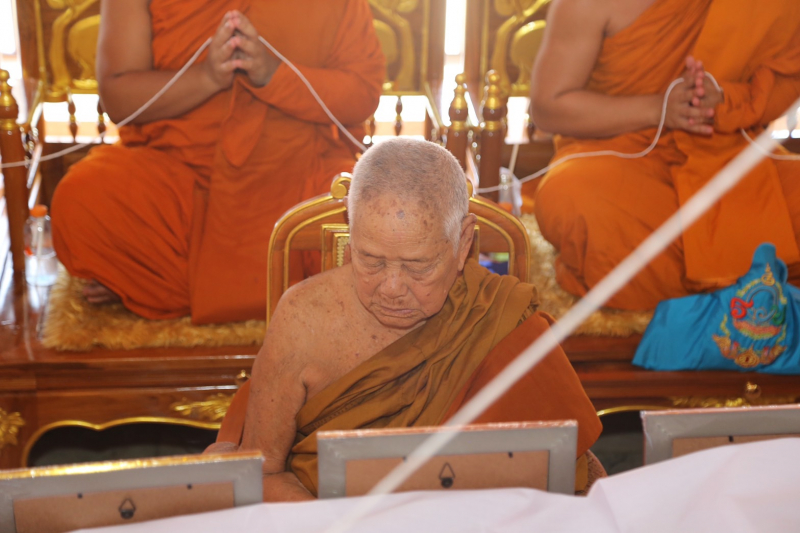พิธีอธิษฐานจิตมวลสาร แผ่นจาร และแผ่นดวงชะตา พระพุทธโสธร รุ่น มงคลแผ่นดิน 108 ณ วัดพระมหาธาตุ วรมหาวิหาร จังหวัดนครศรีธรรมราช