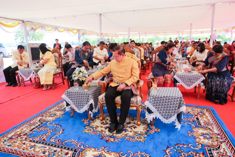 พิธีวางศิลาฤกษ์อาคารที่ทำการพร้อมอาคารชุดพักอาศัย สำนักตรวจเงินแผ่นดินจังหวัดนครพนม