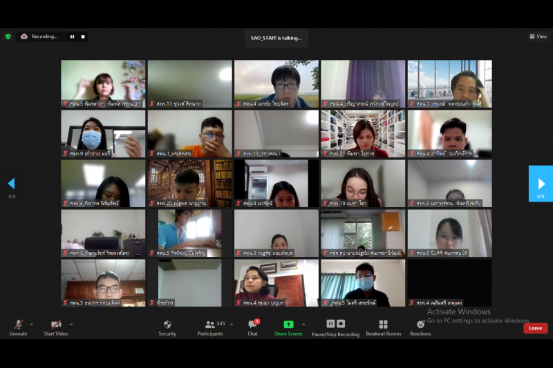 พิธีเปิดโครงการฝึกอบรม หลักสูตร “ความรู้เบื้องต้นในการตรวจสอบโครงการร่วมลงทุนระหว่างรัฐและเอกชน (Public Private Partnership : PP