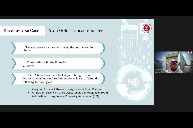 การสัมมนา SAI Innovation Framing Webinar ผ่านระบบออนไลน์ ณ สำนักงานการตรวจเงินแผ่นดิน
