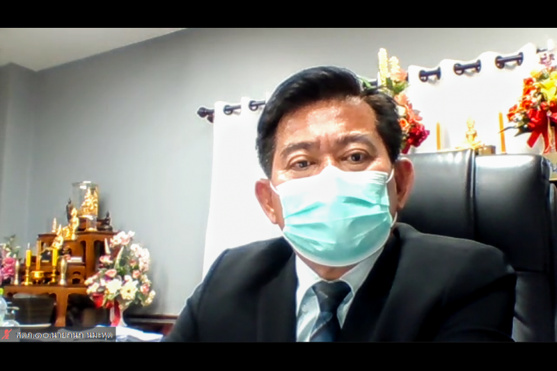 การประชุมผู้ตรวจเงินแผ่นดิน ครั้งที่ 3/2565 ผ่านระบบออนไลน์ ณ ห้องดำริอิศรานุวรรต สำนักงานการตรวจเงินแผ่นดิน