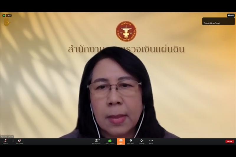 พิธีมอบประกาศนียบัตร โครงการพัฒนานักบริหารการตรวจเงินแผ่นดินระดับสูง (นตส.) รุ่นที่ 10