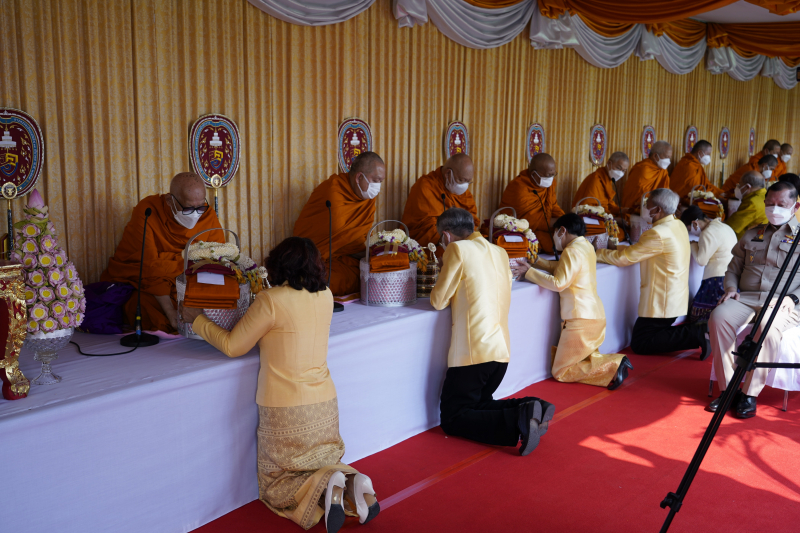 พิธีวางศิลาฤกษ์อาคารที่ทำการสำนักงานการตรวจเงินแผ่นดิน