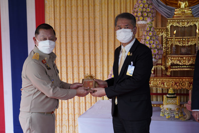 พิธีวางศิลาฤกษ์อาคารที่ทำการสำนักงานการตรวจเงินแผ่นดิน