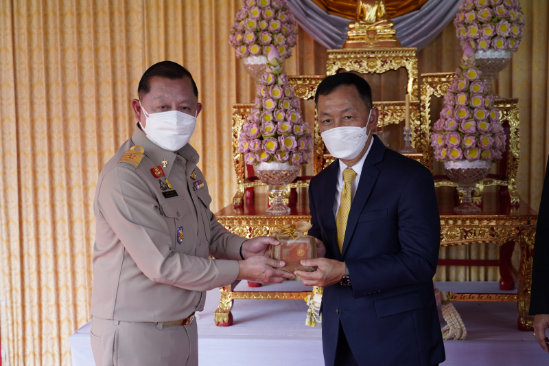 พิธีวางศิลาฤกษ์อาคารที่ทำการสำนักงานการตรวจเงินแผ่นดิน