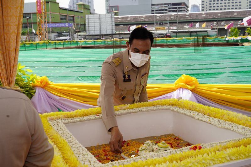 พิธีวางศิลาฤกษ์อาคารที่ทำการสำนักงานการตรวจเงินแผ่นดิน