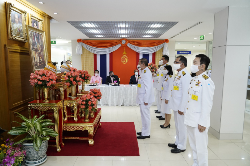  สำนักงานการตรวจเงินแผ่นดินถวายแจกันดอกไม้และลงนามถวายพระพรชัยมงคลสมเด็จพระเจ้าลูกเธอ เจ้าฟ้าสิริวัณณวรี นารีรัตนราชกัญญา