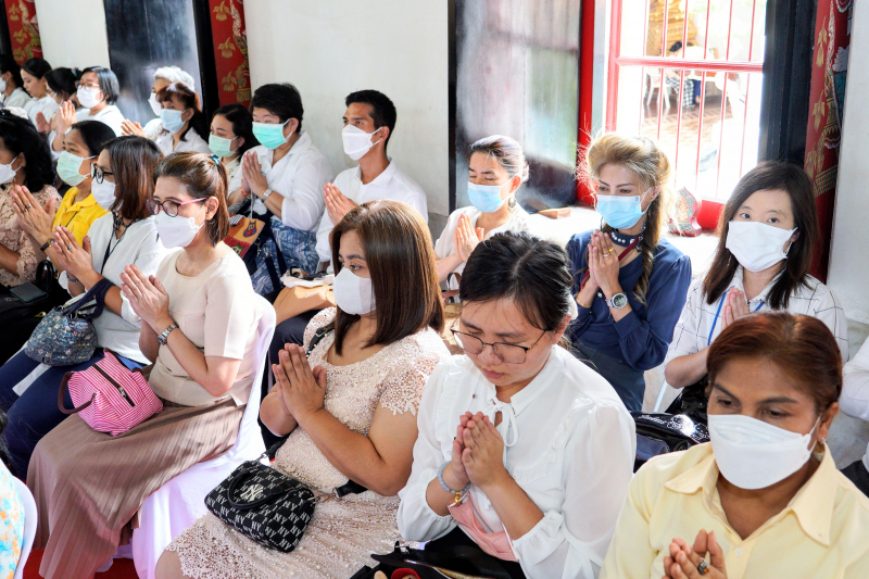 สำนักงานการตรวจเงินแผ่นดินร่วมเป็นเจ้าภาพและเป็นประธานรับฟังเทศน์มหาชาติเวสสันดรชาดก ณ พระอุโบสถ วัดมหาธาตุยุวราชรังสฤษฎิ์ (ท่าพ