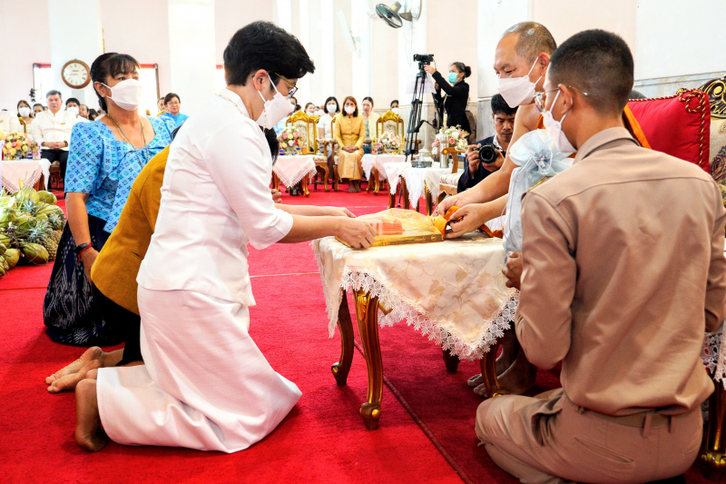 สำนักงานการตรวจเงินแผ่นดินร่วมเป็นเจ้าภาพและเป็นประธานรับฟังเทศน์มหาชาติเวสสันดรชาดก ณ พระอุโบสถ วัดมหาธาตุยุวราชรังสฤษฎิ์ (ท่าพ