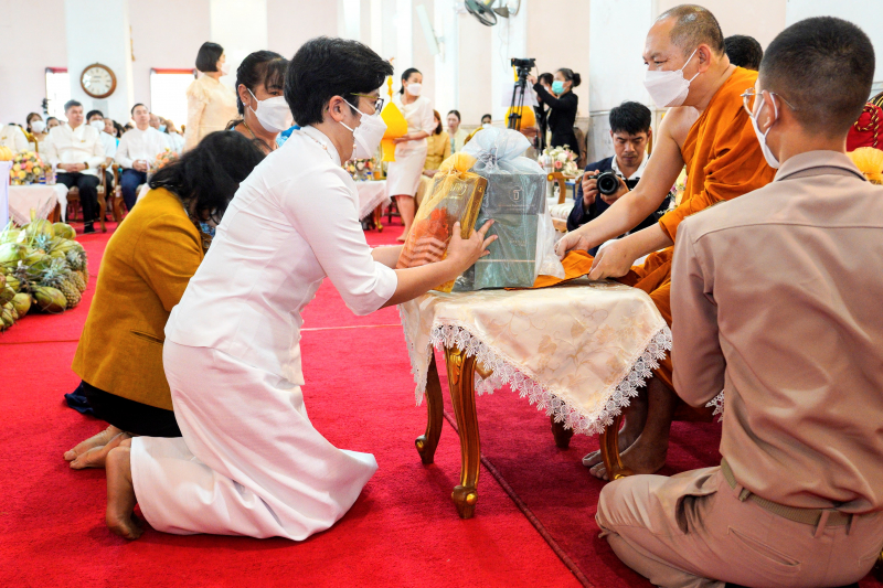 สำนักงานการตรวจเงินแผ่นดินร่วมเป็นเจ้าภาพและเป็นประธานรับฟังเทศน์มหาชาติเวสสันดรชาดก ณ พระอุโบสถ วัดมหาธาตุยุวราชรังสฤษฎิ์ (ท่าพ