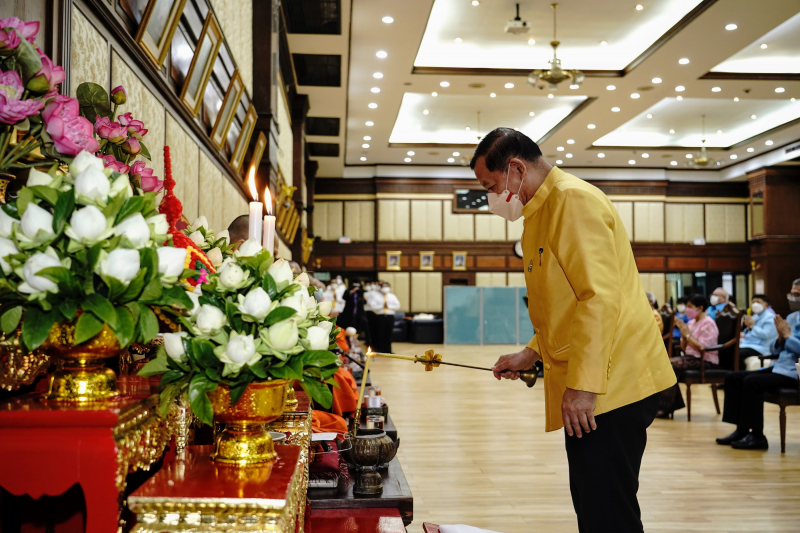 กิจกรรมเนื่องในโอกาสปีใหม่ พุทธศักราช 2565 ณ สำนักงานการตรวจเงินแผ่นดิน