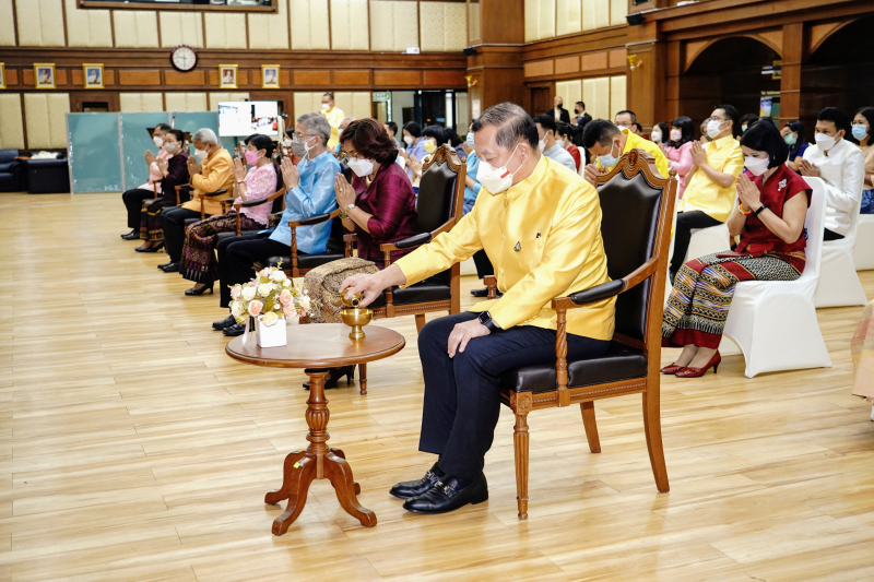 กิจกรรมเนื่องในโอกาสปีใหม่ พุทธศักราช 2565 ณ สำนักงานการตรวจเงินแผ่นดิน