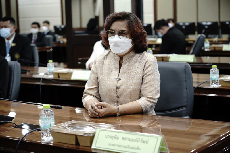 พิธีลงนามบันทึกข้อตกลงความร่วมมือทางวิชาการระหว่างสำนักงานศาลปกครองกับสำนักงานการตรวจเงินแผ่นดิน และศึกษาดูงานศาลปกครอง ณ สำนักง