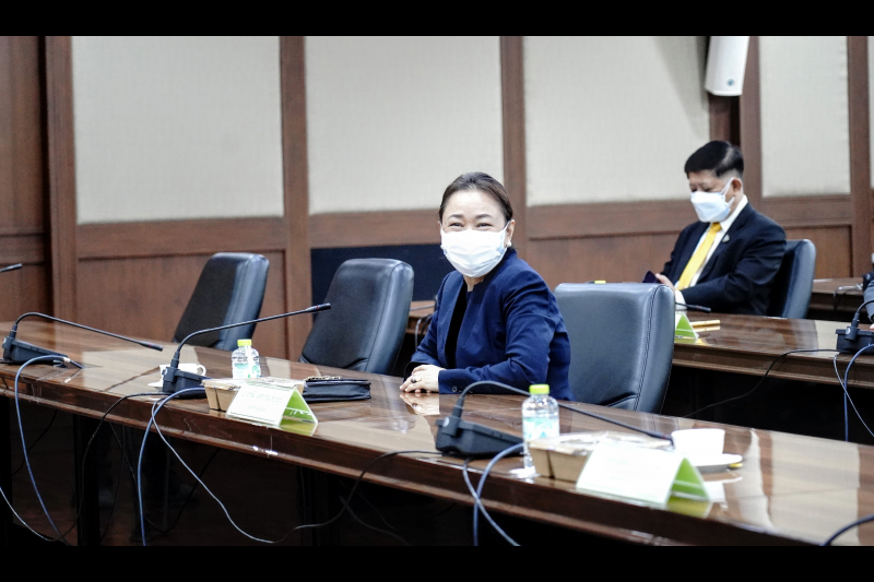 พิธีลงนามบันทึกข้อตกลงความร่วมมือทางวิชาการระหว่างสำนักงานศาลปกครองกับสำนักงานการตรวจเงินแผ่นดิน และศึกษาดูงานศาลปกครอง ณ สำนักง