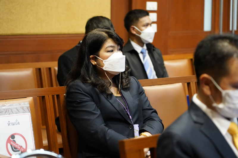 พิธีลงนามบันทึกข้อตกลงความร่วมมือทางวิชาการระหว่างสำนักงานศาลปกครองกับสำนักงานการตรวจเงินแผ่นดิน และศึกษาดูงานศาลปกครอง ณ สำนักง