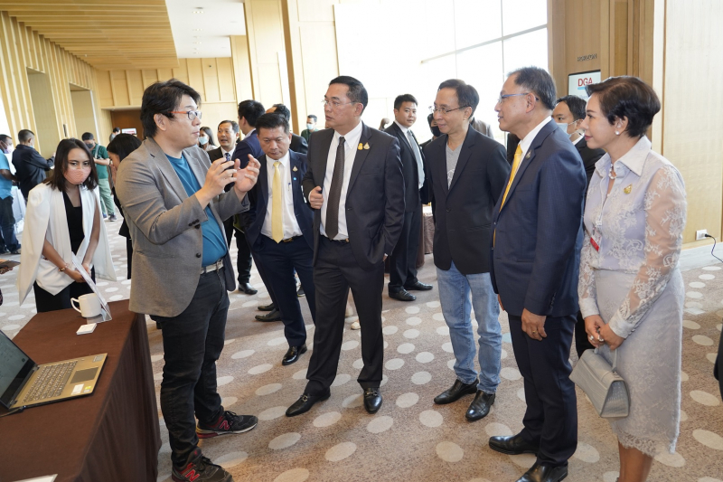 พิธีเปิดศูนย์ปัญญาประดิษฐ์ภาครัฐ ณ โรงแรมอวานี พลัส ริเวอร์ไซด์ กรุงเทพมหานคร