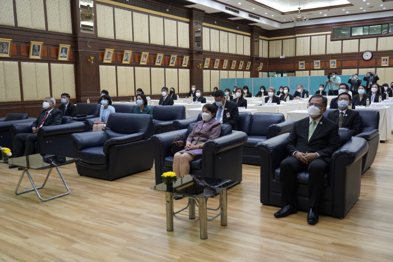 พิธีเปิดโครงการพัฒนานักบริหารการตรวจเงินแผ่นดินระดับสูง (นตส.) รุ่นที่ 11 ณ ห้องดำริอิศรานุวรรต สำนักงานการตรวจเงินแผ่นดิน